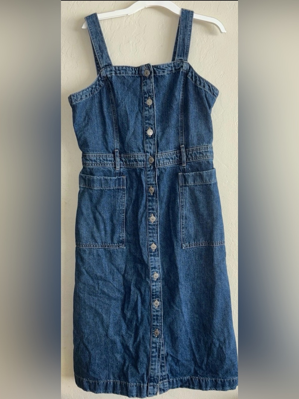 Levi’s overall denim dress